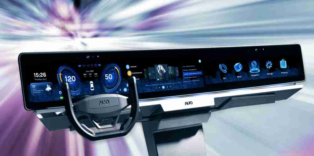 彩神vll开拓前瞻显示技术创新应用，，结合优异整合设计能力，，，，开发智能车载FIDM Plus一体化显示方案，，让驾驶操作与车内娱乐体验再进化